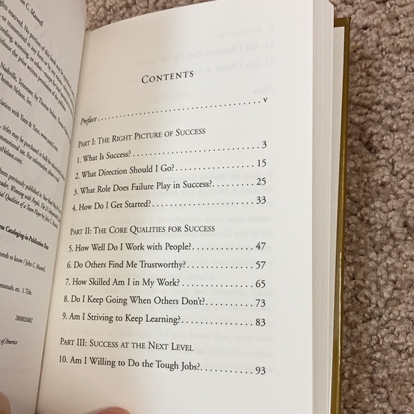 Success 101 by John C. Maxwell Hardcover Book - Picture 5 of 5